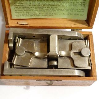 Vintage STEHMAN ' S & SWAN Combination Attachment for ENGRAVING BALL Lancaster PA 2