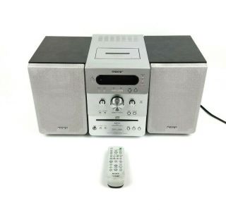Vtg Sony Combo Cd Cassette Player Stereo Recorder Hcd - Gpx Remote Control Sr16