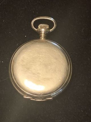Antique 18k Solid Gold Elgin Pocket Watch Size Os 19 Jewels Circa 1905