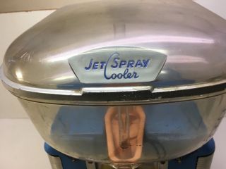 Vintage Jet Spray Cooler Refrigerated Juice Dispenser JS - 6 Great Use Ready 8