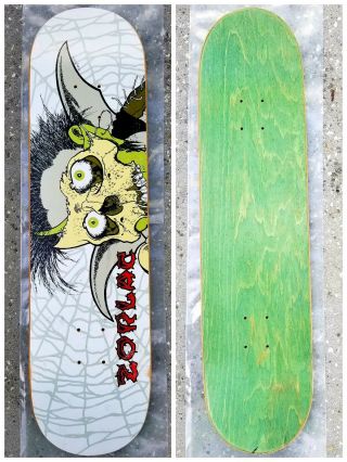 Zorlac Gargoyle Skateboard Deck Pushead Art Og 1997 Popsicle Metallica Skate
