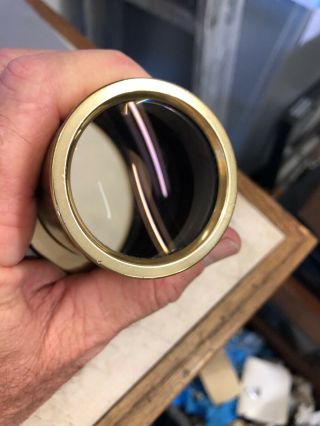 Vintage KOLLMORGEN Gold f:1.  9,  4.  25” E.  F.  Projection Lens - B241 - 90 Made in USA 6