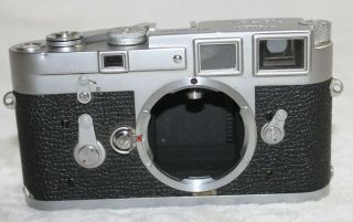Vintage Leica M3 Rangefinder Camera Body Single Stroke