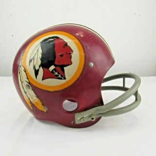Vintage Riddell Kra Lite Suspension Football Helmet 1970s Washington Redskins