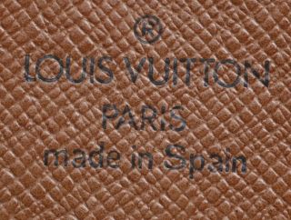 H6287M Authentic Louis Vuitton Monogram Bifold Mini Wallet Vintage 6