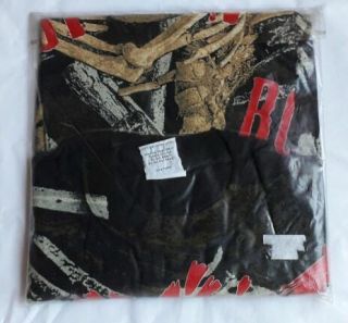 GUNS ' N ' ROSES shirt VINTAGE 1992 OFFICIAL BROCKUM BONES DEADSTOCK XL mega RARE 5