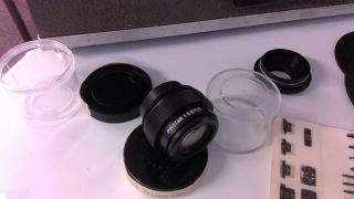 vintage Leitz Wetzlar Germany Microscope accessories kit including lenses 11