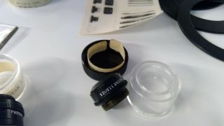vintage Leitz Wetzlar Germany Microscope accessories kit including lenses 9
