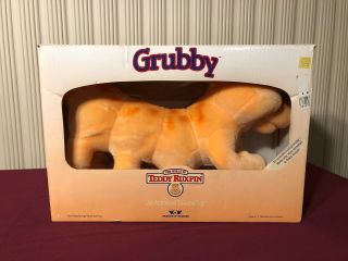 Vintage 1985 Teddy Ruxpin Friend " Grubby Plush " Boxed