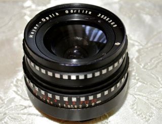 Vintage Meyer - Optik Gorlitz Lydith 30mm F3.  5 Wide Angle Lens Exakta Mount