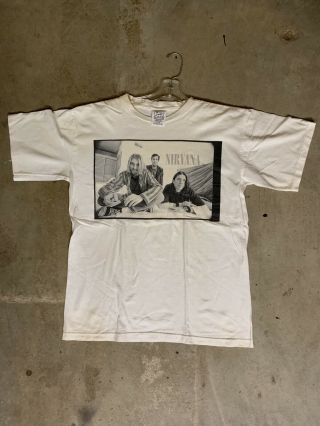 Rare Vintage 1996 Nirvana Wild Oats Shirt Kurt Cobain Fear Of God Jerry Lorenzo