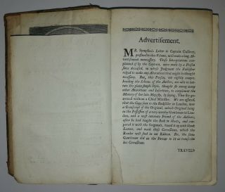 ANTIQUE RARE BOOK FIRST EDITION GULLIVERS TRAVELS 1735,  SWIFT,  FAULKNER,  DUBLIN 2