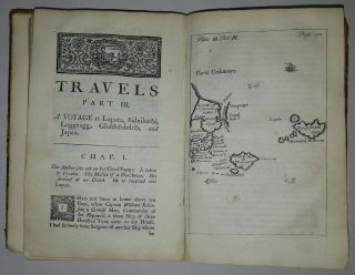 ANTIQUE RARE BOOK FIRST EDITION GULLIVERS TRAVELS 1735,  SWIFT,  FAULKNER,  DUBLIN 7