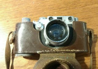 Leica IIIf Vintage 35mm Camera & Summitar 5cm 1:2 Lens - Leitz Germany Red Dial 8