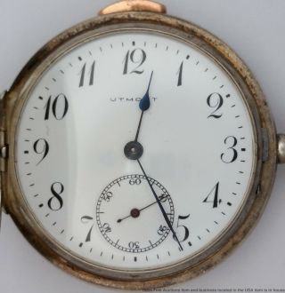 Utmost German Style Quarter Hour Repeater Hunter Pocket Watch to Fix 3