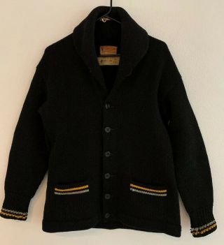 Vintage Cadet Store West Point Wool Stadium Sportswear Shaker Sweater Jacket