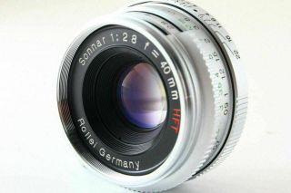 [Rare ] Rollei Sonnar 40mm f/2.  8 HFT MF Lens for Leica L39 Screw & M Mount 5399 3