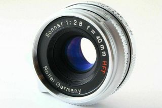 [Rare ] Rollei Sonnar 40mm f/2.  8 HFT MF Lens for Leica L39 Screw & M Mount 5399 4