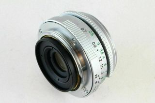 [Rare ] Rollei Sonnar 40mm f/2.  8 HFT MF Lens for Leica L39 Screw & M Mount 5399 6