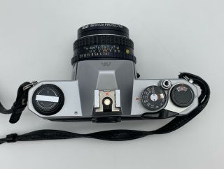 Vintage Asahi Pentax K1000 Film Camera w/ SMC Pentax - M 1:2 50mm Lens & Case 6