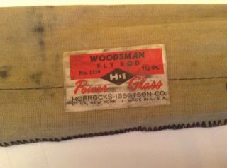 VTG Horrocks - Ibbotson Woodsman Fly Rod No.  1210 7 1/2 ' 2