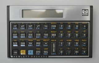 Vintage Hp - 15c Advanced Programmable Scientific Calculator W/slip Case