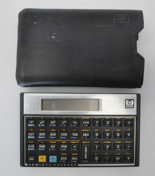 Vintage HP - 15C Advanced Programmable Scientific Calculator w/Slip Case 2