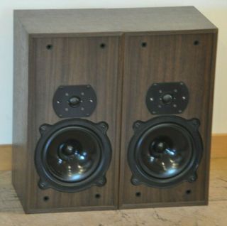 Vintage B&w Dm11 Stereo Speakers