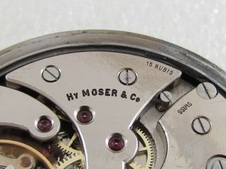 Henry Moser Laco Aviator Luftwaffe WWII Vintage IWC Schaffhausen Swiss Watch 11