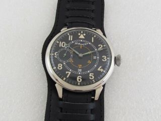 Henry Moser Laco Aviator Luftwaffe WWII Vintage IWC Schaffhausen Swiss Watch 2