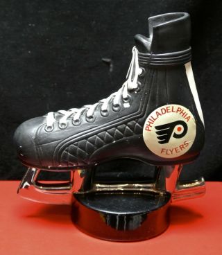 Vtg 1970’s Nhl Philadelphia Flyers Hockey Skate Ceramic Bank - 5 X 5.  75 "