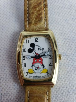 Rare Vintage Disney Mickey Mouse Watch Seiko 60th Anniversary 2k03 - 5009 Needbatt