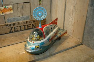 Modern Toys – Sonicon Space Rocket made in Japan Rare Patterned Variation 2
