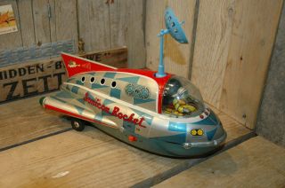 Modern Toys – Sonicon Space Rocket made in Japan Rare Patterned Variation 3