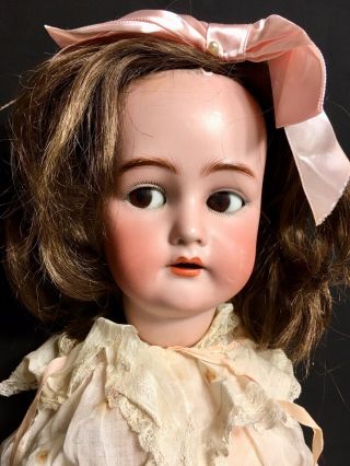 Antique 25” Simon Halbig Kammer Reinhardt Doll Pierced Ears German Bisque K⭐️r