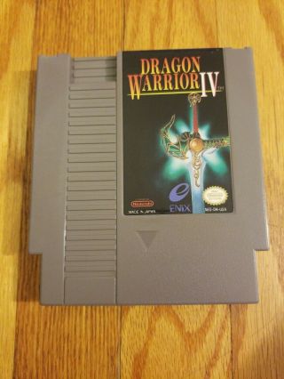 Dragon Warrior IV 4 - Nintendo NES - 1992 - & - Vintage Retro 2