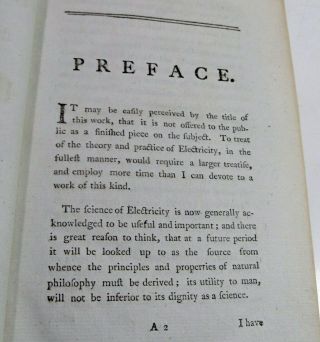 [BENJAMIN FRANKLIN]AN ESSAY ON ELECTRICITY/1773/RARE 1st Ed/6 foldouts/FINE LTHR 9