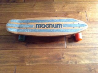 Vintage Makaha Magnum Skateboard W/ Makaha Trucks & Wheels 1975?