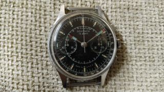 Sekonda 3017 Black - Collectible Vintage Russian Chronograph
