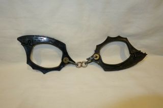 Vintage 1966 Ideal 2 - piece Batman Utility Belt,  intact with Batcuffs Bat Cuffs 9
