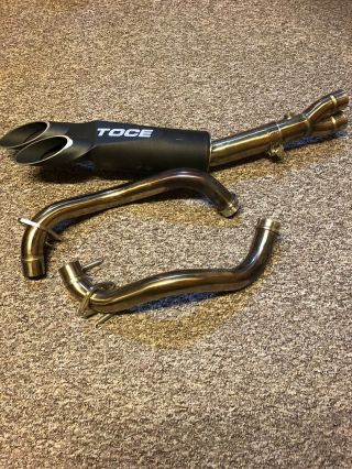 Toce Exhaust Yamaha Mt - 07 Rare In Uk For Less Than 1000 Miles