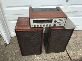 Vintage Fisher 500TX Stereo Receiver,  500 TX Optional Origina Speakers 8