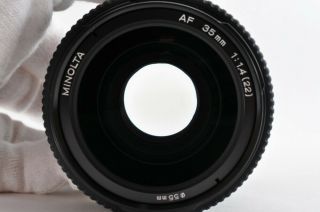 Rare Top Minolta AF 35mm f1.  4 G For Sony Alpha w/ Caps From Japan F/S 1390 5