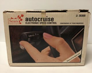 Vintage Sears Electronic Speed Control Cruise 28 - 20308 Still 8