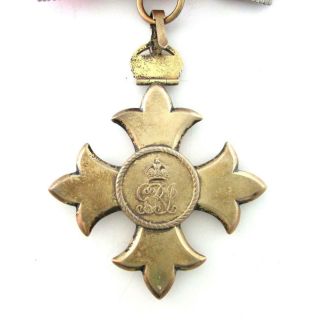 Vintage Order of the British Empire Commander CBE Medal w/ DOCS Garrard & Co Box 6