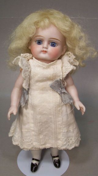 All Bisque 7 1/2 Inch Antique Doll,  French?