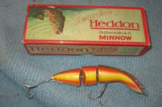 Heddon Game Fisher In Correctly Marked Box Rainbow