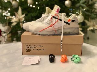 Rare Collectors Item - “the Ten” Nike Air Max 90 X Off White Size 10 -
