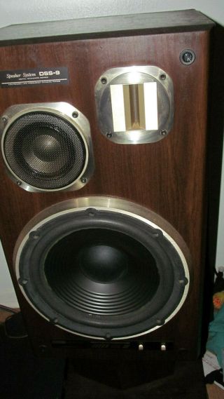 EXCLUSIVE PIONEER TAD DSS - 9 SPEAKERS RARE WITH STANDS 2