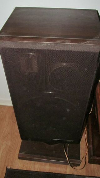 EXCLUSIVE PIONEER TAD DSS - 9 SPEAKERS RARE WITH STANDS 7